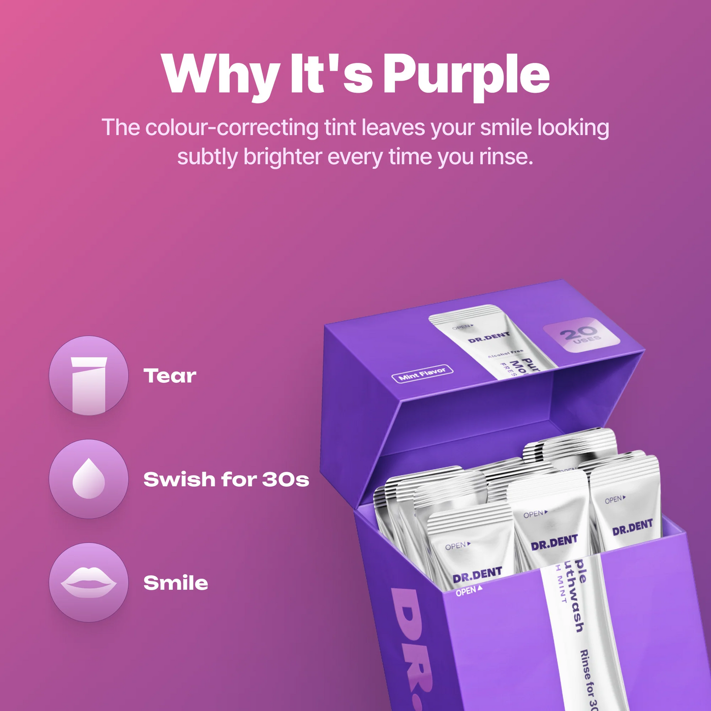 Purple Mouthwash